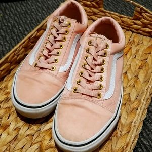 Vans pink Satin lux Shoes